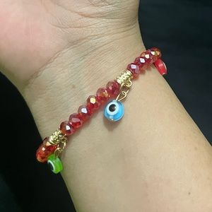 Evil eye bracelet